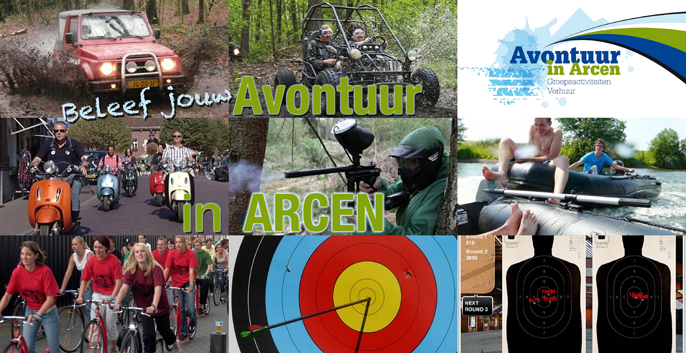 Beleef jouw avontuur in Arcen!