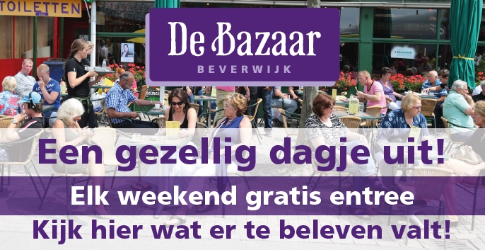 Gezellig dagje uit op Bazaar Beverwijk