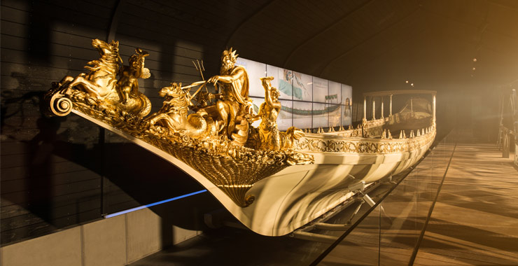 Koningssloep in Het Scheepvaartmuseum